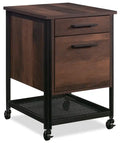 Briarbrook 17.95 Commercial Grade Mobile 2-Drawer Filing Cabinet