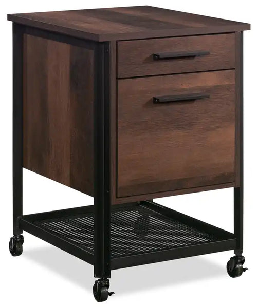 Briarbrook 17.95 Commercial Grade Mobile 2-Drawer Filing Cabinet
