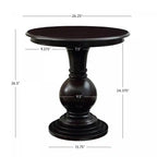 Table d'appoint ronde Amelia