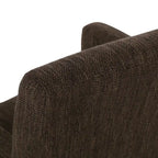 Tabouret de comptoir de 66 cm avec siège en tissu rembourré et pieds en bois massif
