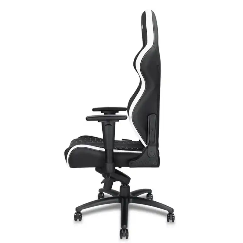 Chaise gaming Série - Noir/Blanc