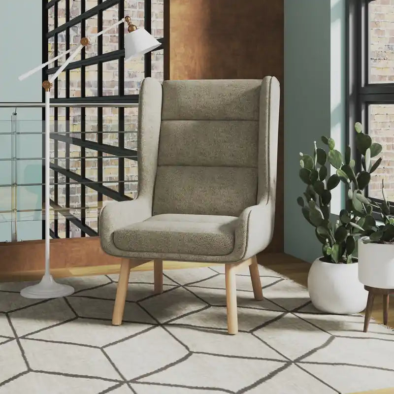 Fauteuil d'appoint - Blé et naturel