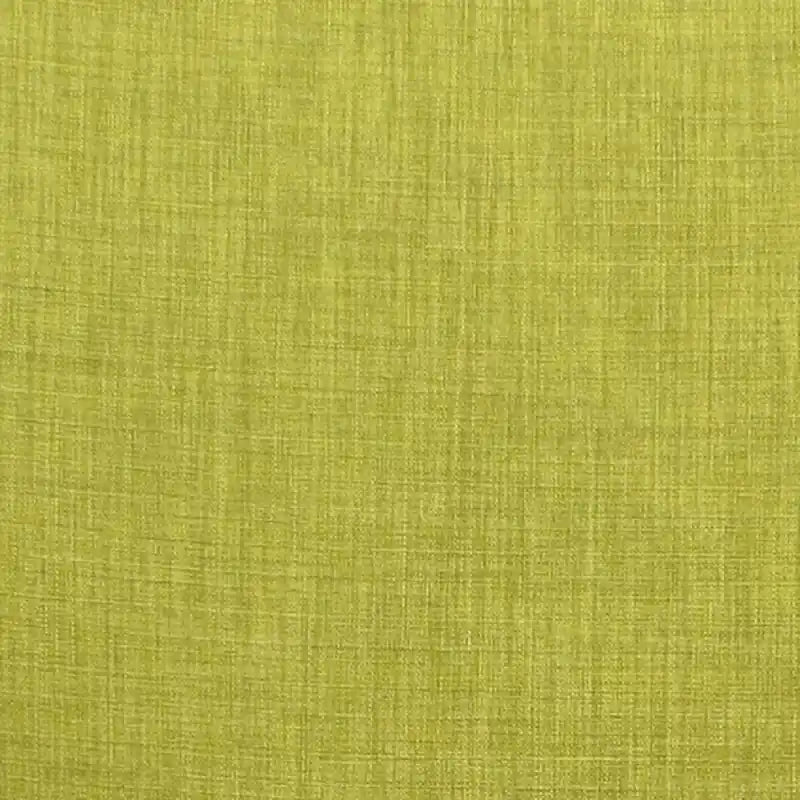 Fauteuil d'appoint Miller en tissu aspect lin – Vert et Noyer