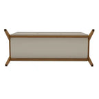 Bahut Mid-Century Modern 48.50 avec pieds en bois massif - Grège