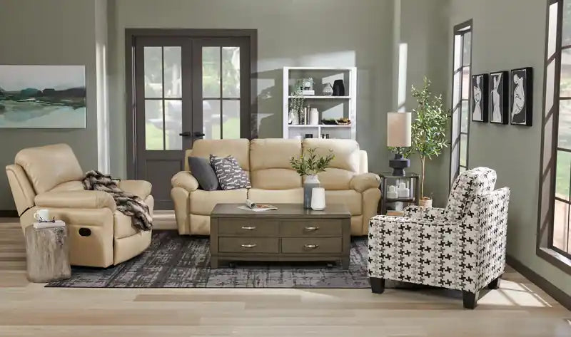 Table basse relevable moderne de 48 po avec rangement et roulettes - Bois gris brun