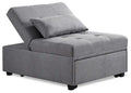 Dune 43.75 Fabric Convertible Sleeper Chair with Tufted Cushions
