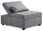 Dune 43.75 Fabric Convertible Sleeper Chair with Tufted Cushions
