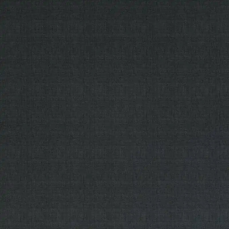 Tête de lit capitonnée Ellis en tissu anthracite, avec boutons, taille simple