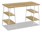 Jonnie 47.25 Office Desk with Sawhorse-style Legs