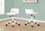 18.5 Chaise de bureau compacte avec dossier bas
