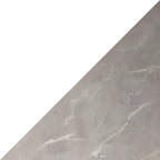 23.6 Table d'appoint moderne - Blanc et gris avec effet marbre