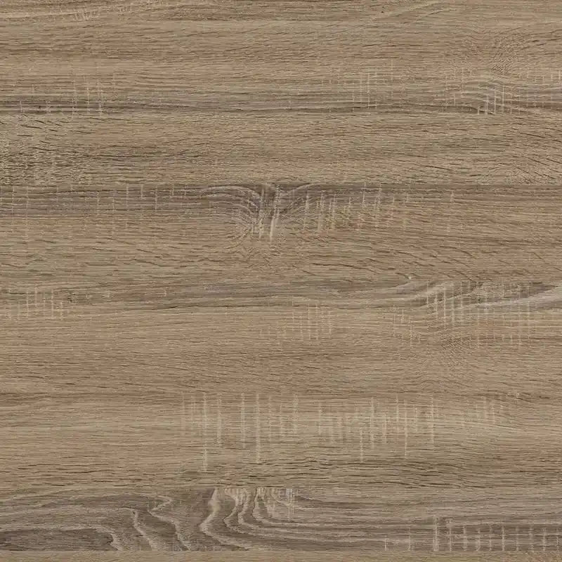 40.5 Table Basse Moderne - Taupe avec Base en Métal Noir