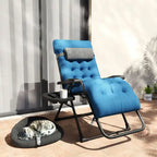 Fauteuil inclinable zéro gravité rembourré et pliable