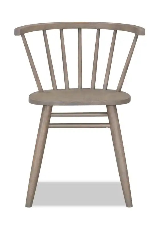 Chaise de salle à manger Remi à dossier incurvé et barreaux