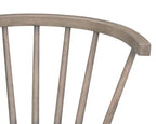 Chaise de salle à manger Remi à dossier incurvé et barreaux
