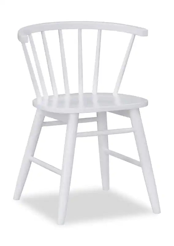 Chaise de salle à manger Remi à dossier incurvé et barreaux
