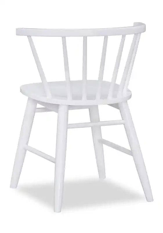 Chaise de salle à manger Remi à dossier incurvé et barreaux